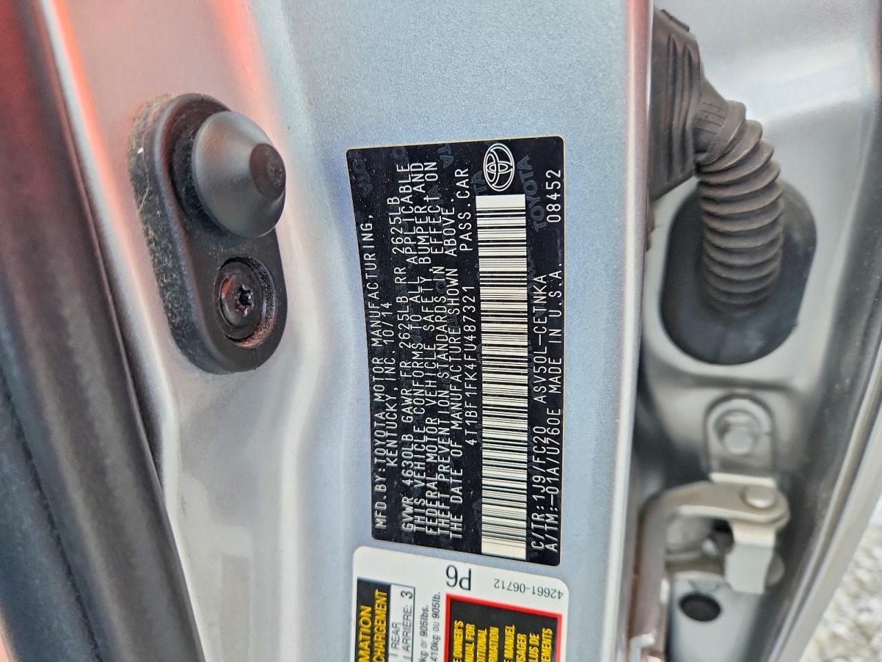 Toyota Camry Le