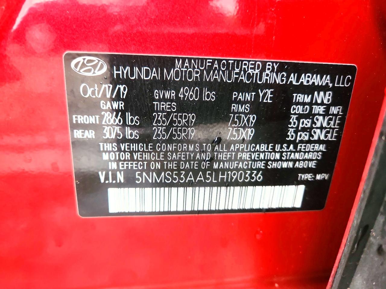 Hyundai SANTA FE Limited 2.0t