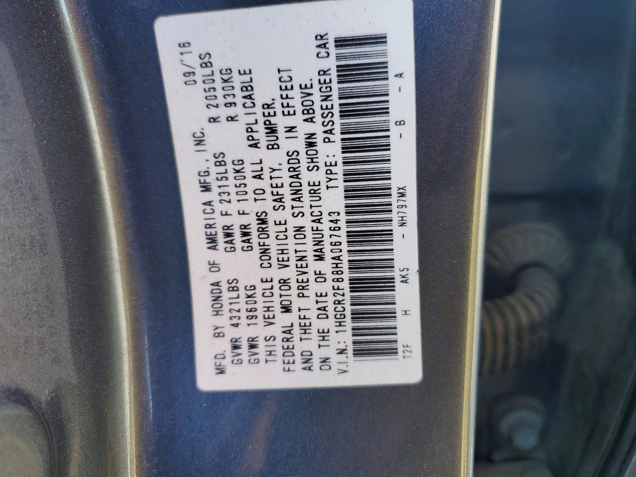 Honda Accord Exl