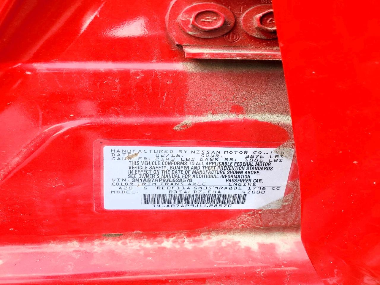 Nissan Sentra Sv