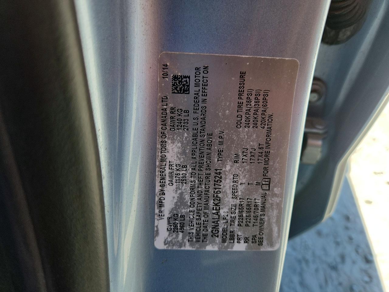 Chevrolet Equinox Ls
