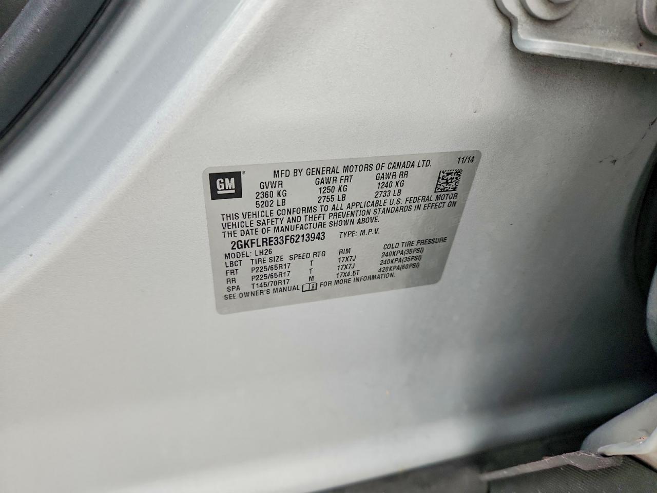 GMC Terrain Sle