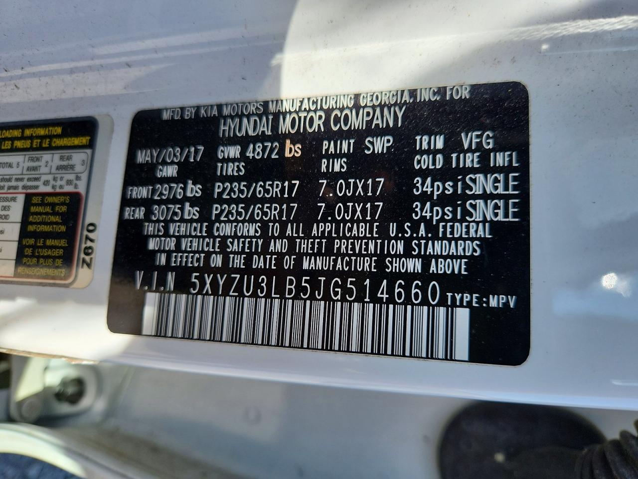 Hyundai SANTA FE 2.4l