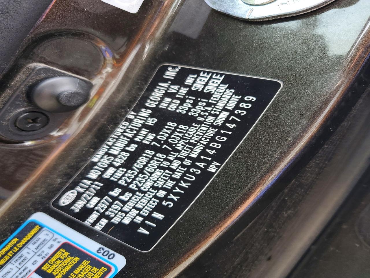Kia Sorento Ex