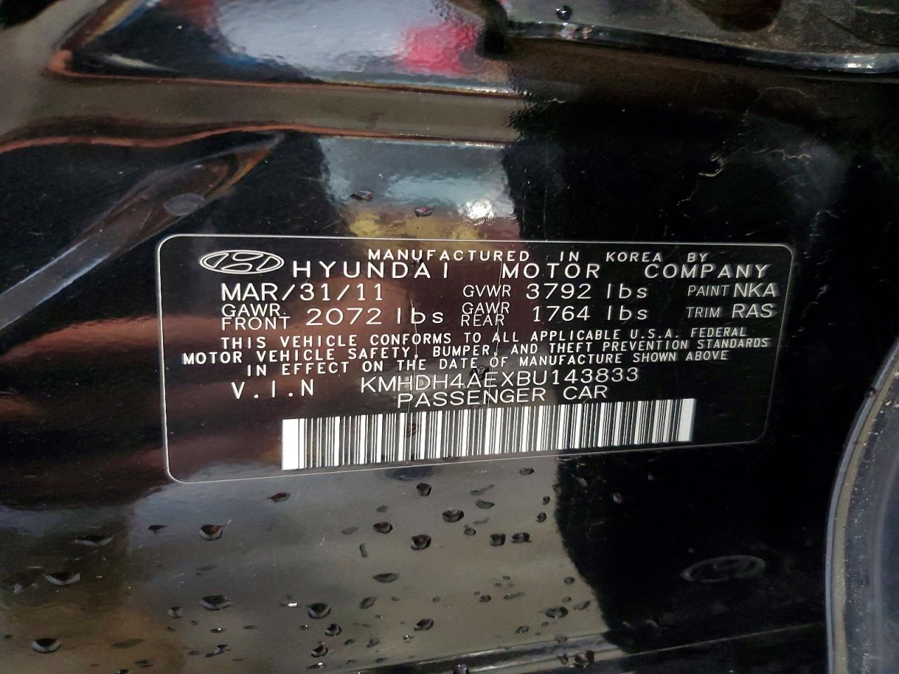 Hyundai ELANTRA Gls