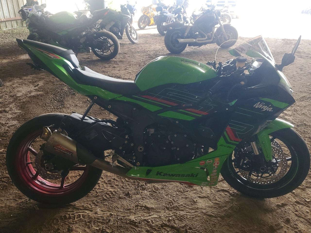 Salvage Kawasaki Ninja 600 Image