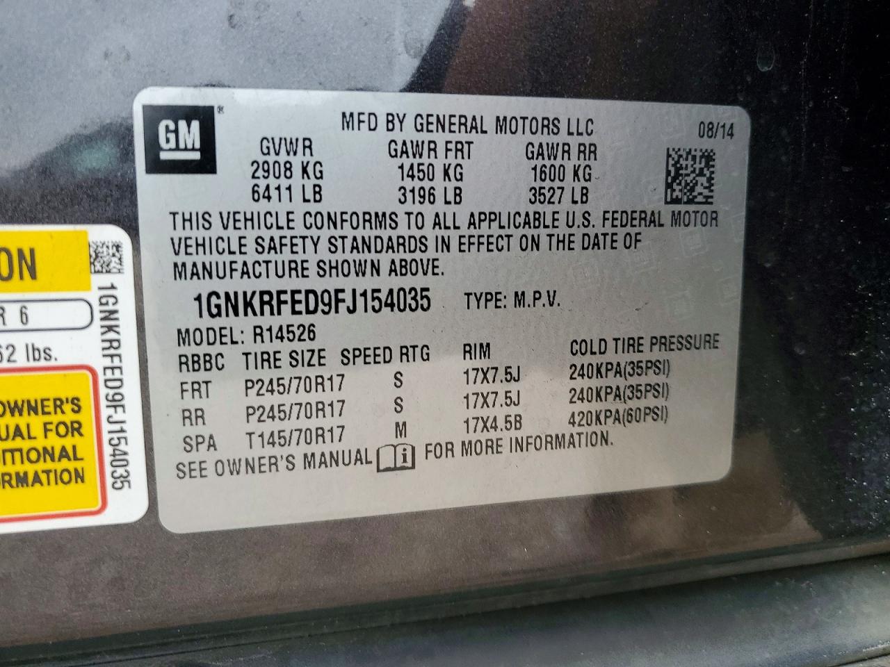 Chevrolet Traverse Ls