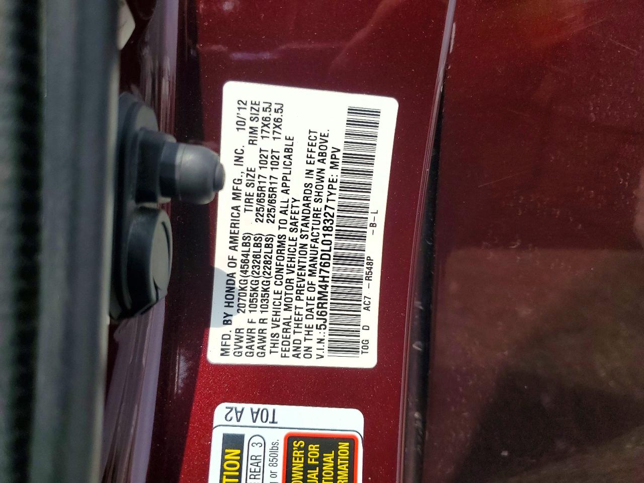 Honda Crv Exl