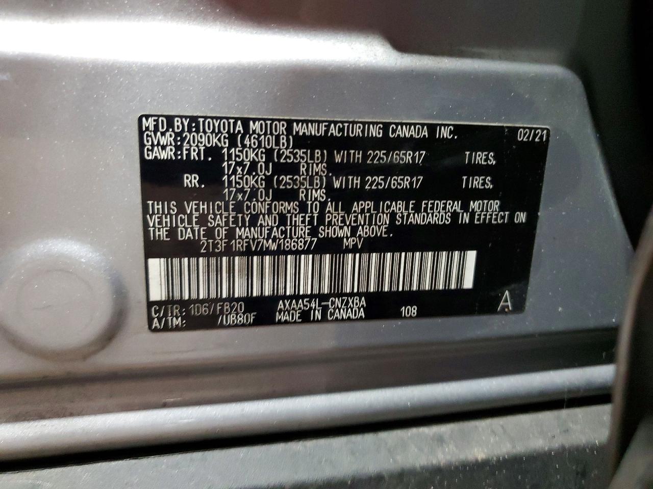 Toyota RAV4 Le