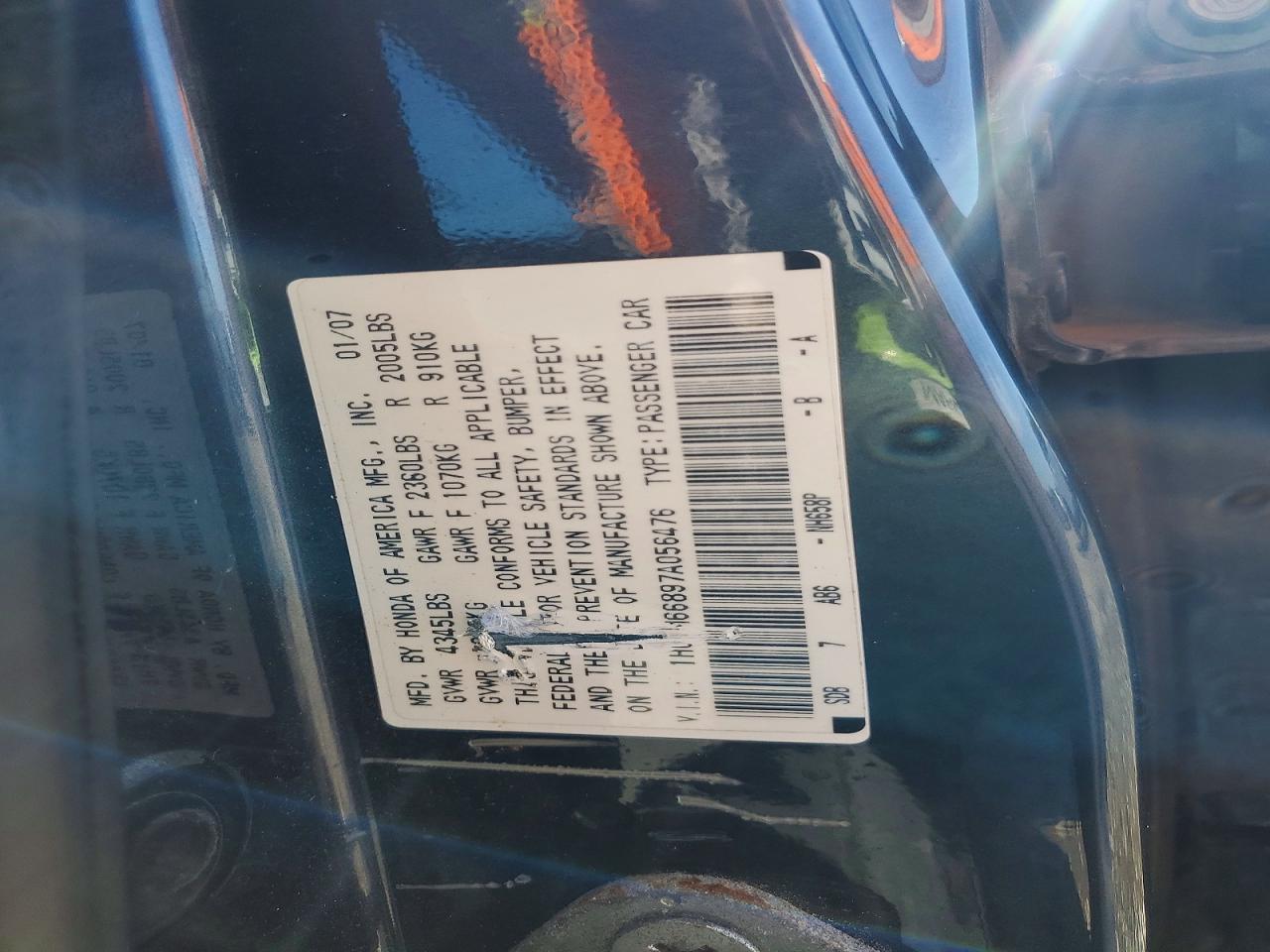Honda Accord Ex