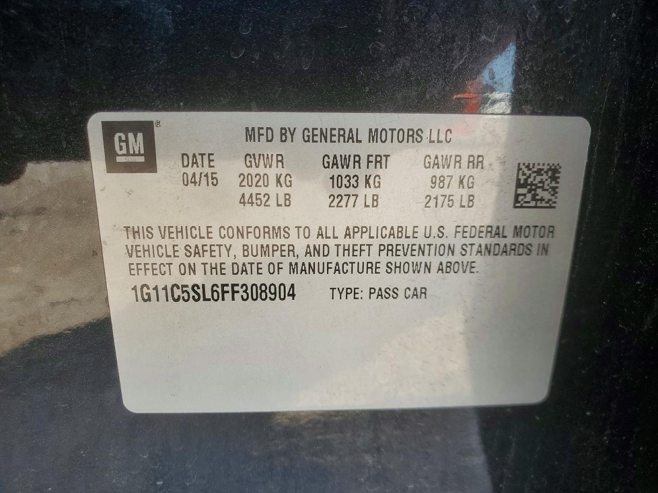 Chevrolet Malibu 1lt