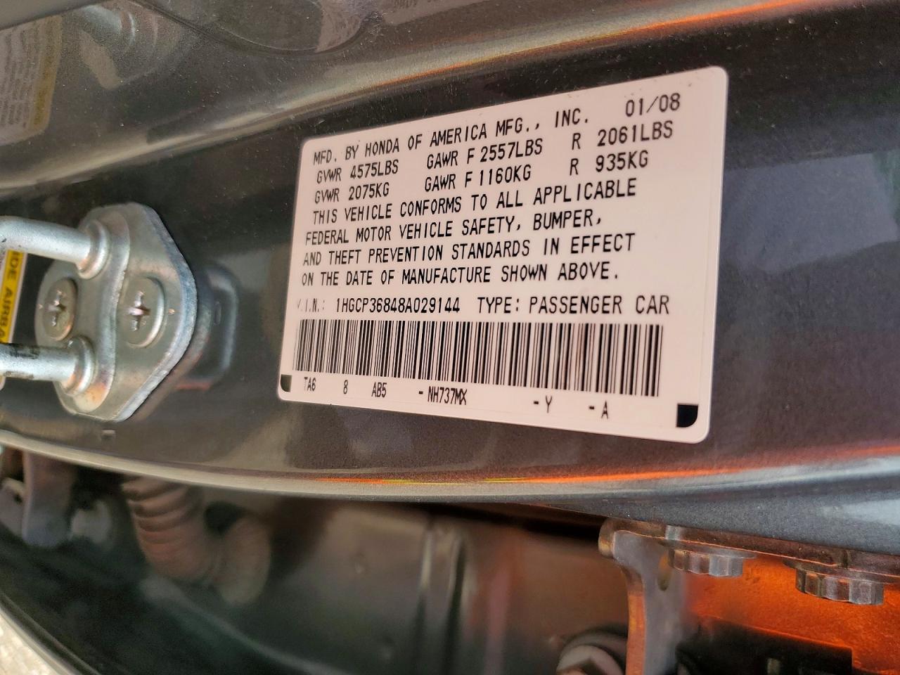 Honda Accord Exl