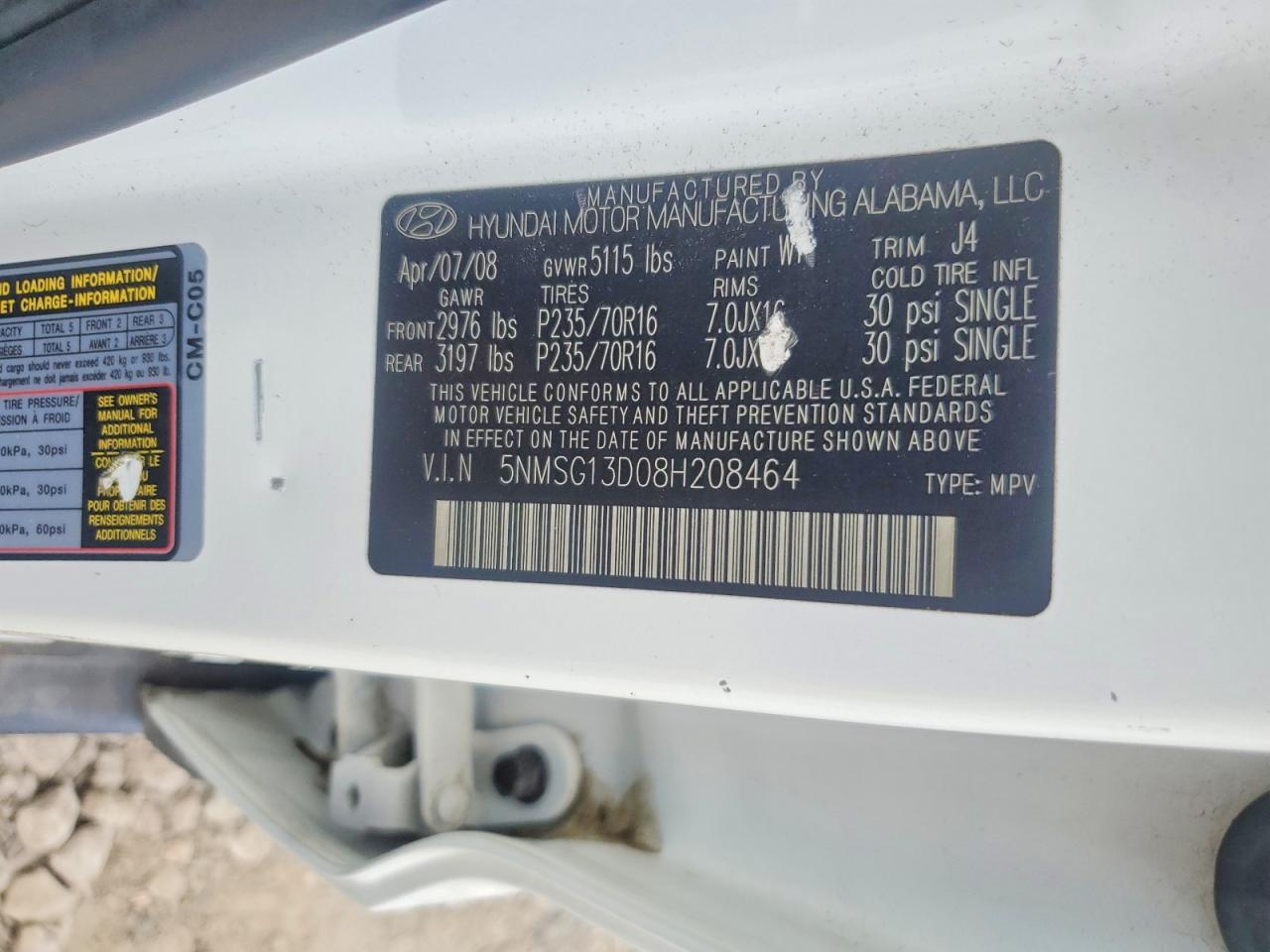 Hyundai SANTA FE Gls