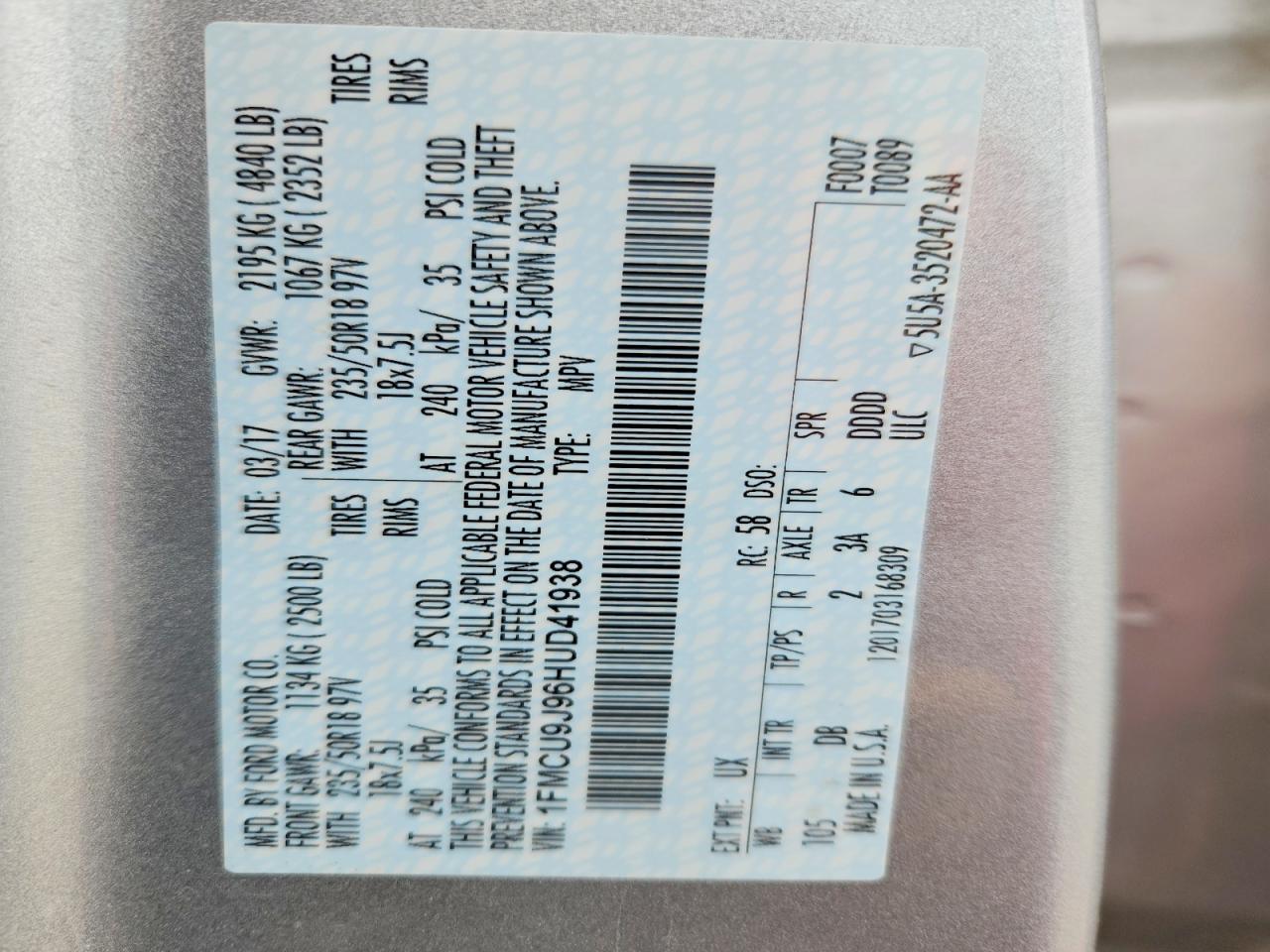 Ford Escape Titanium