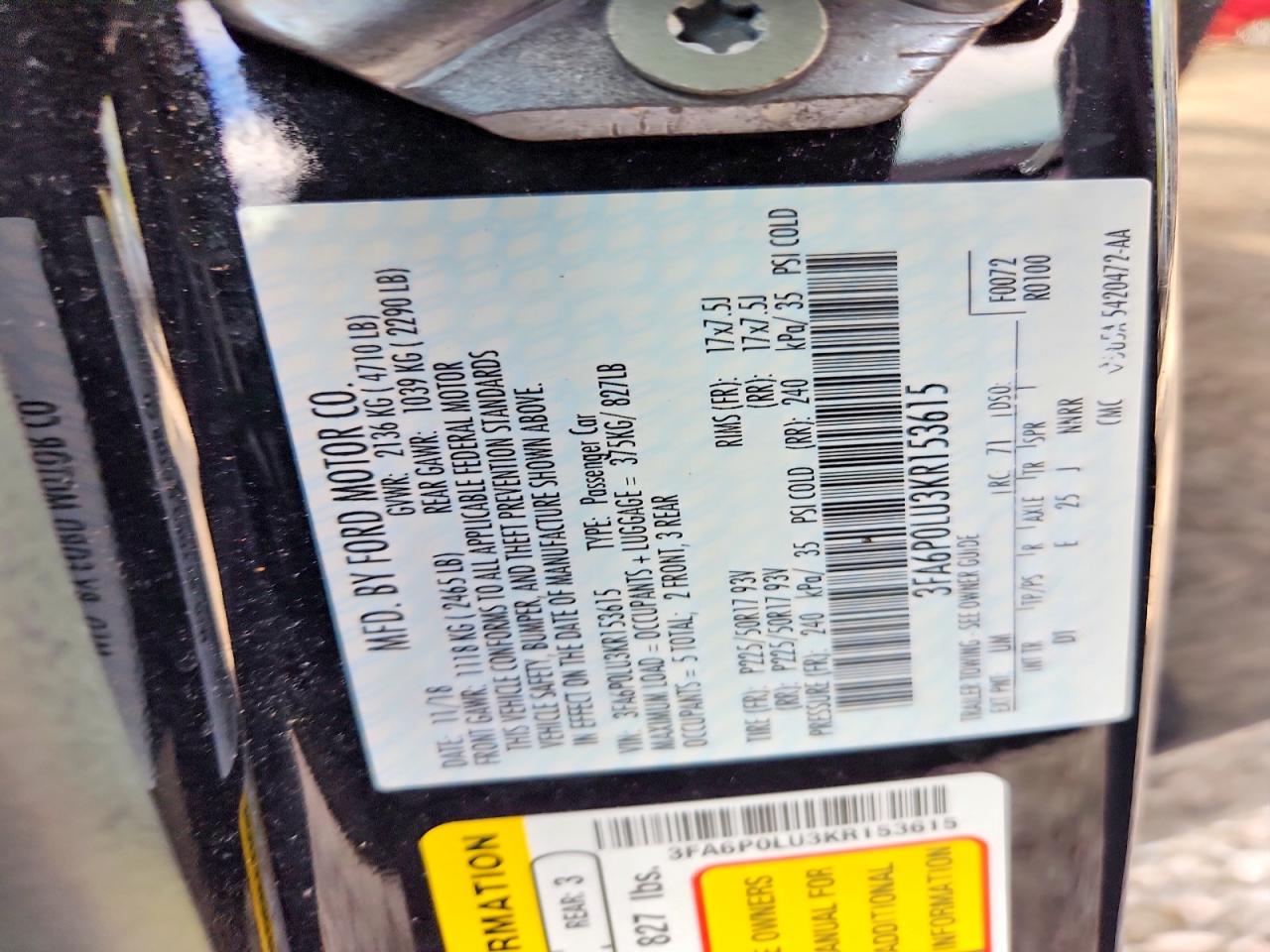 Ford Fusion Se