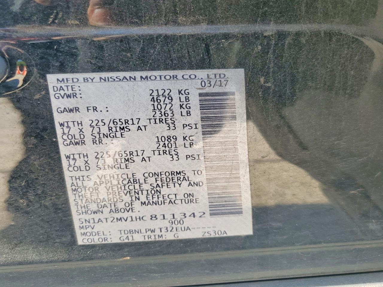 Nissan Rogue S