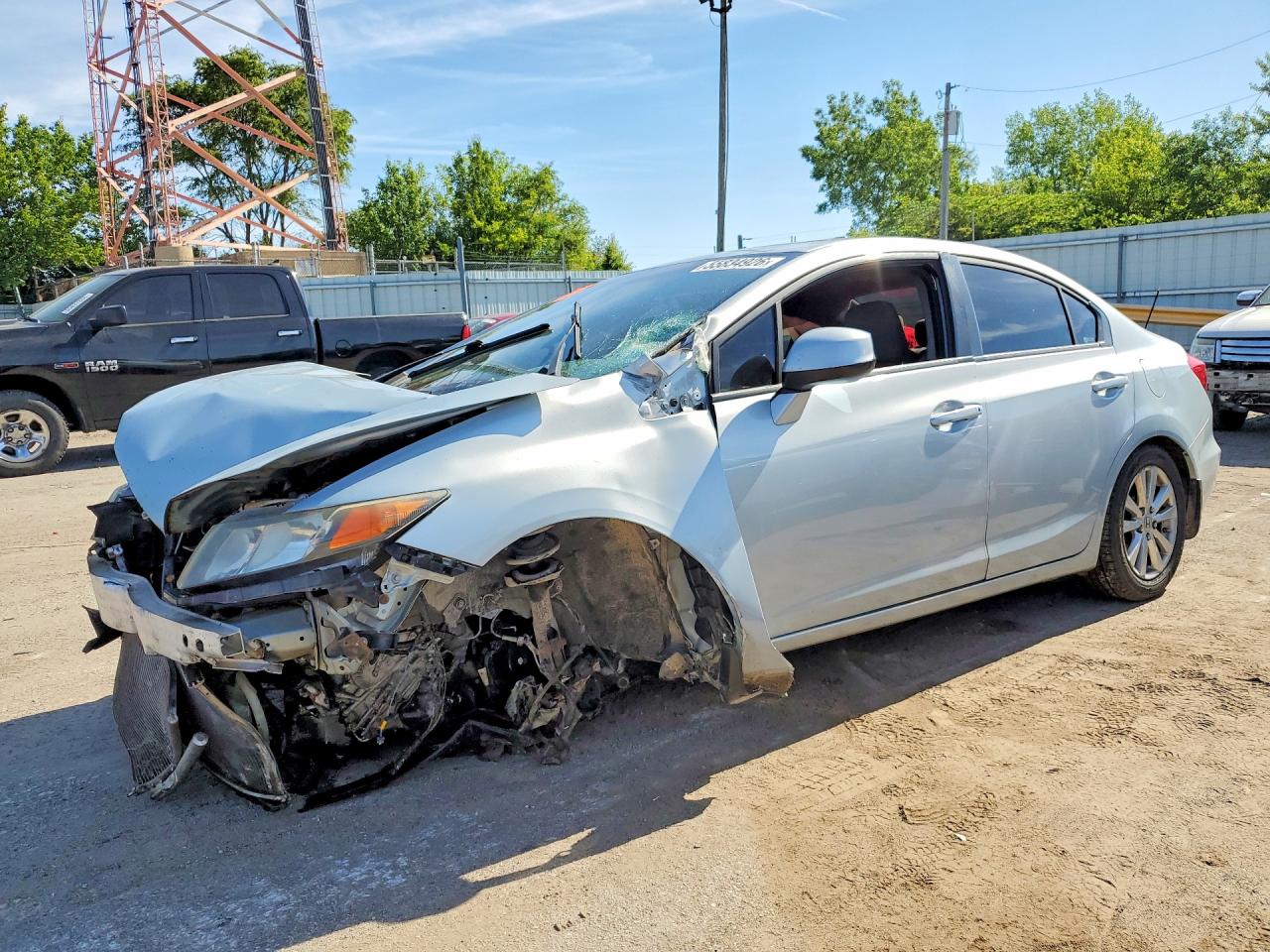 Salvage Honda Civic Image