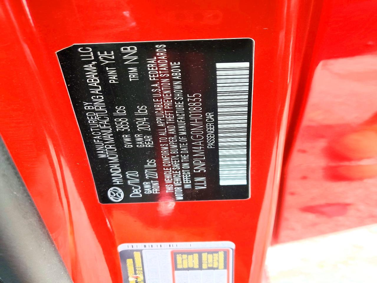 Hyundai ELANTRA Sel