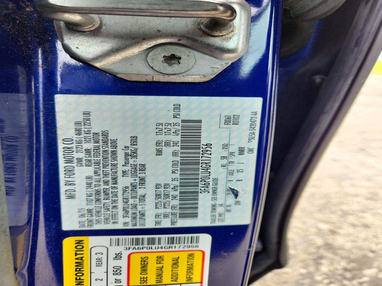 Ford Fusion Se Hybrid