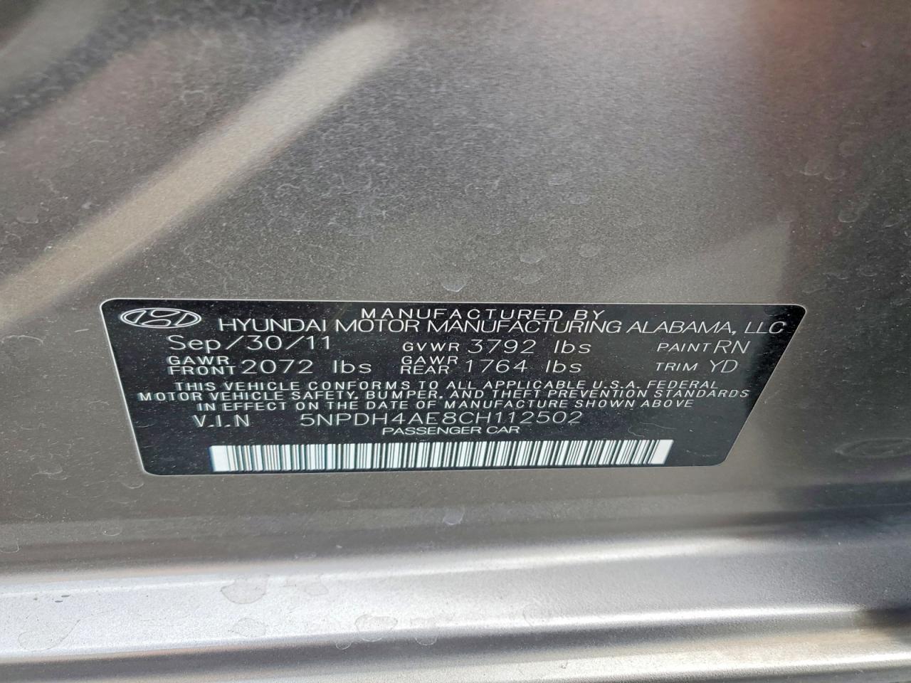 Hyundai ELANTRA Gls