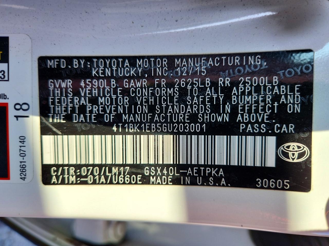 Toyota Avalon Limited