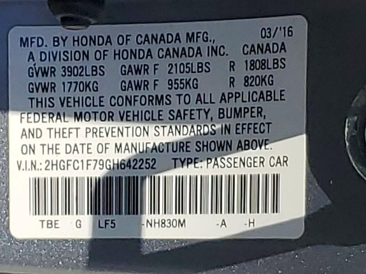 Honda Civic Exl