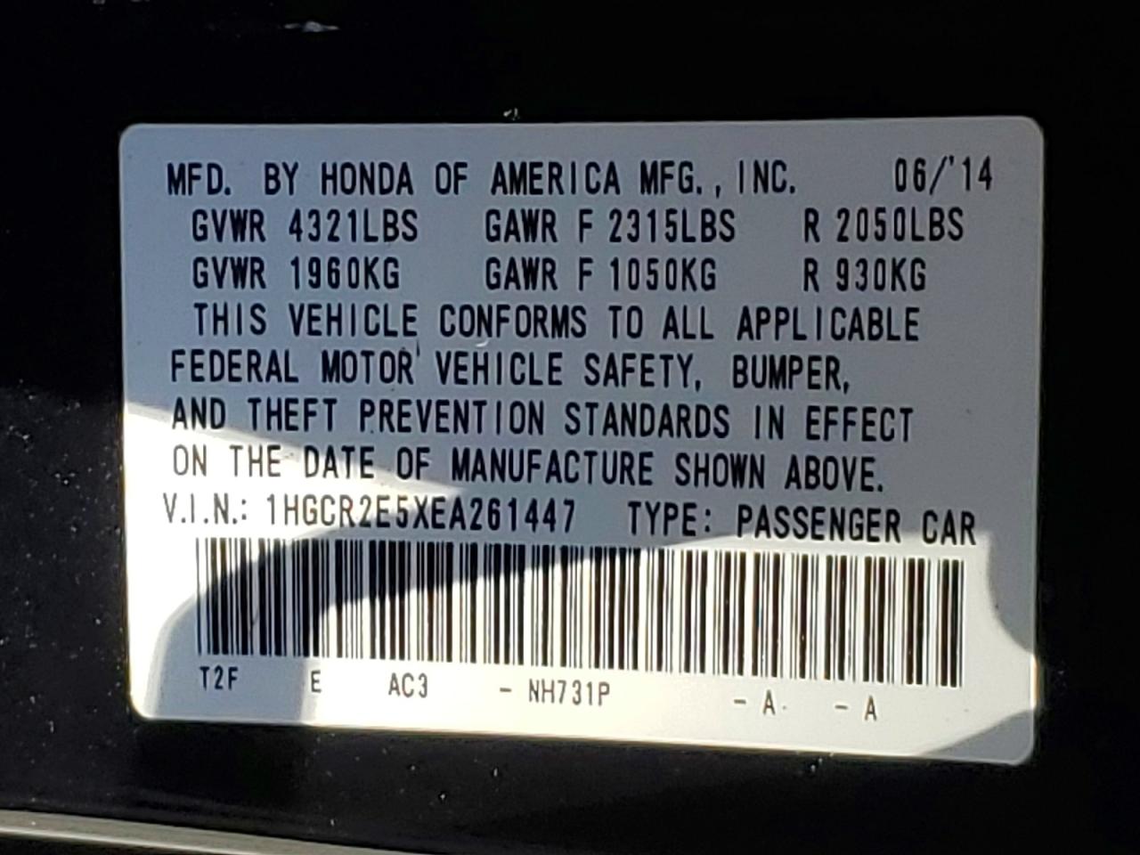 Honda Accord Sport