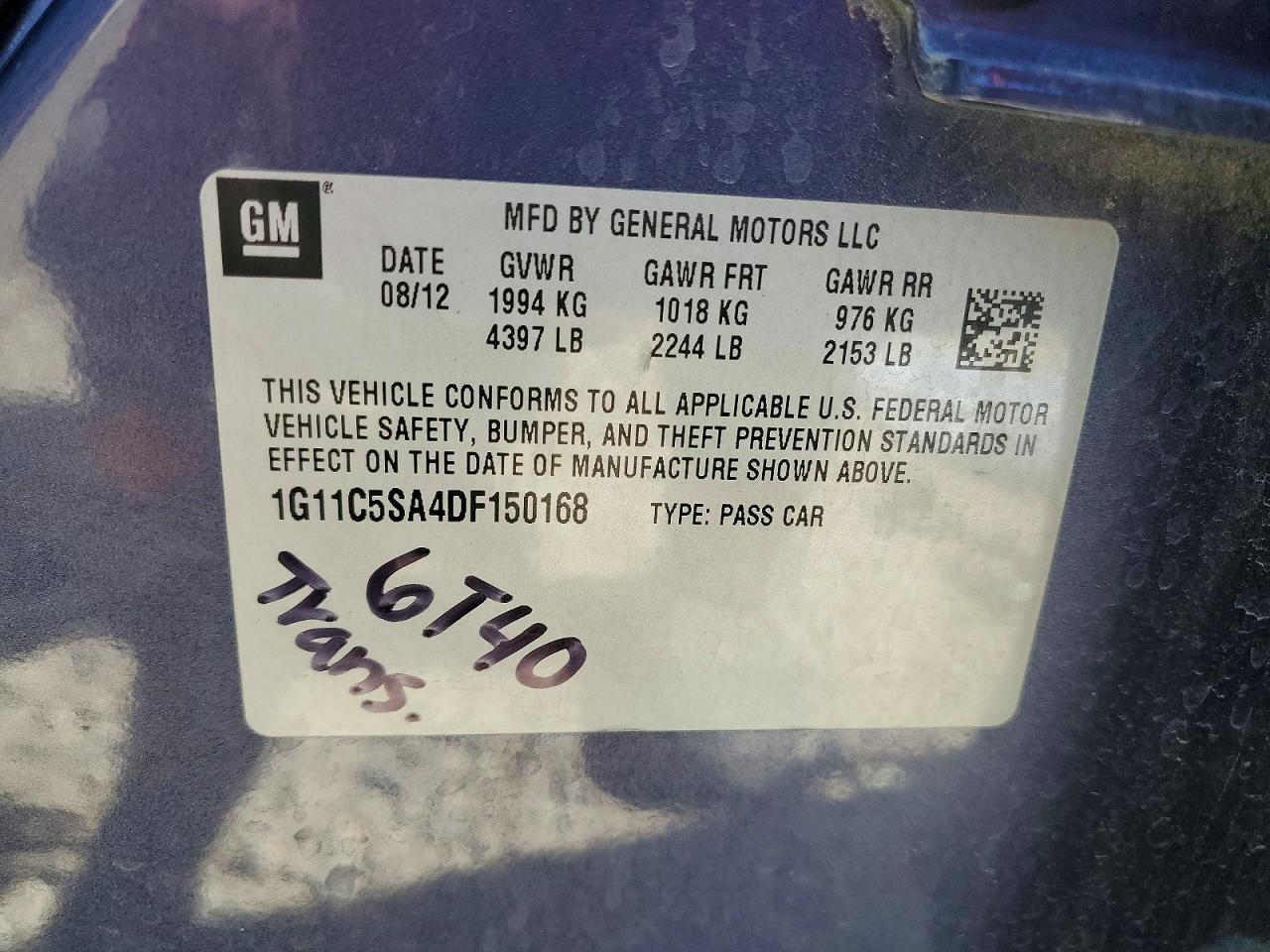 Chevrolet Malibu 1lt