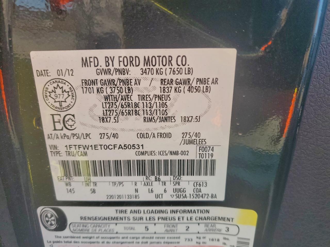 Ford F-150 Supercrew