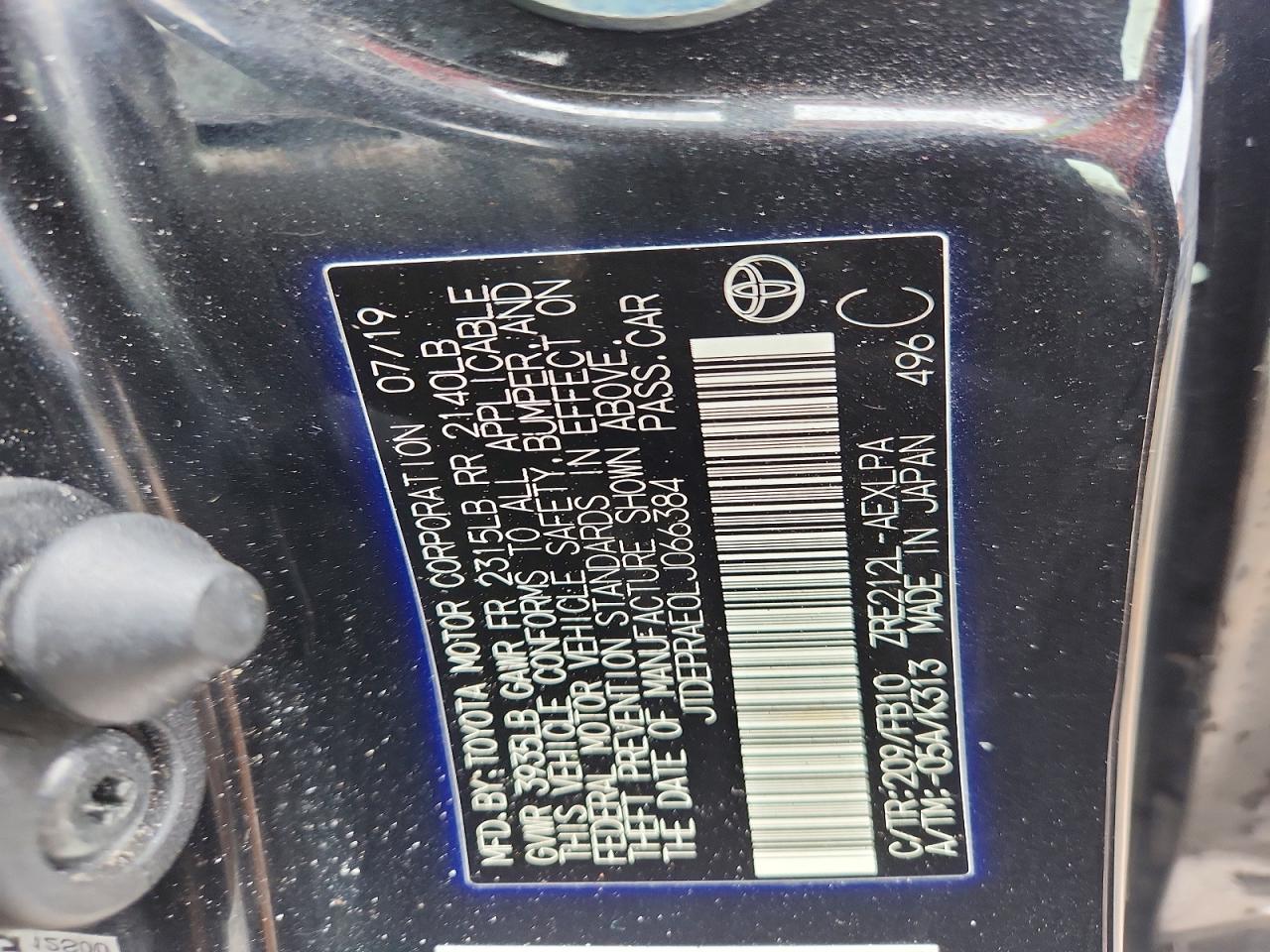 Toyota Corolla Le