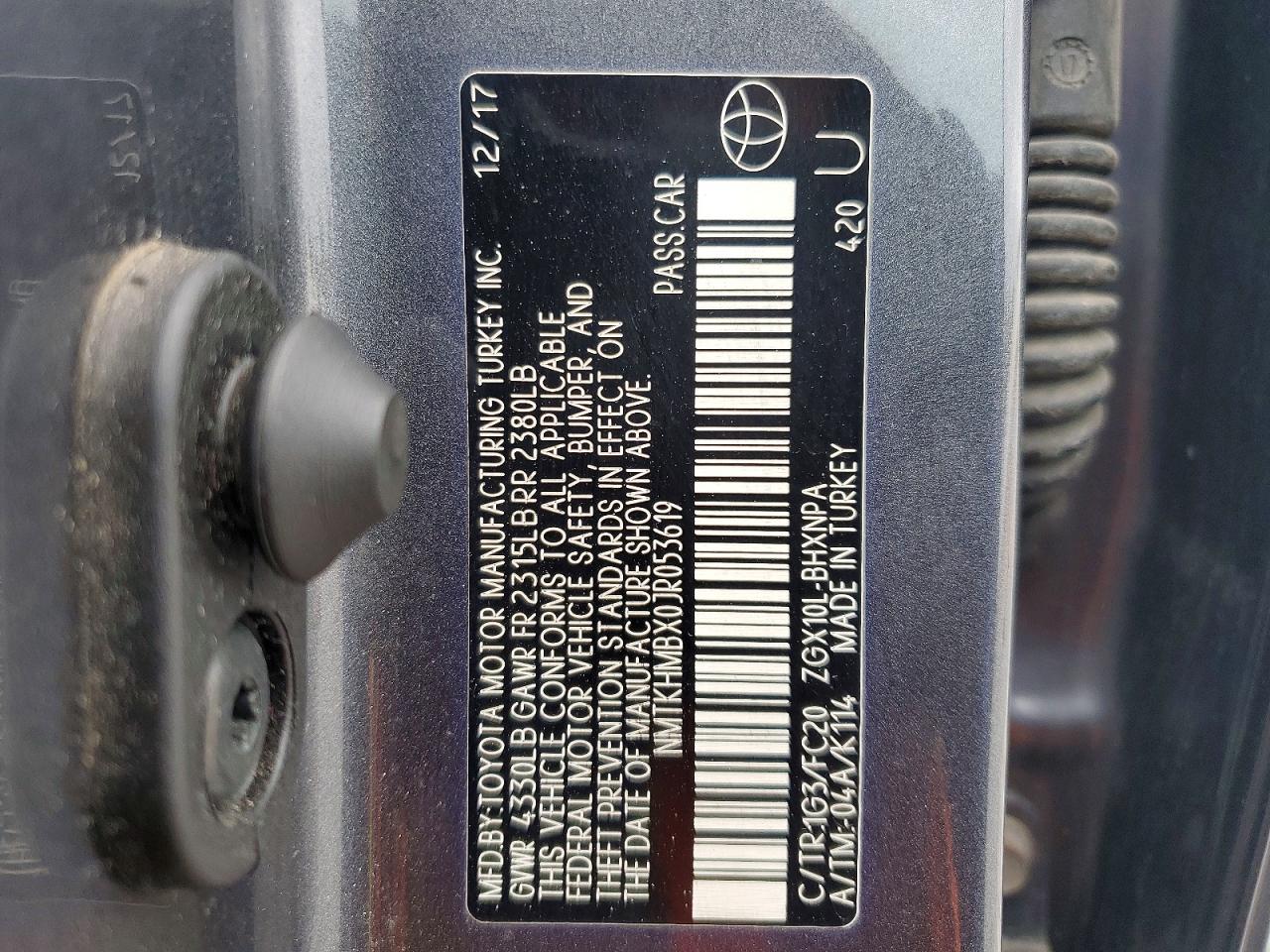 Toyota C-HR Xle