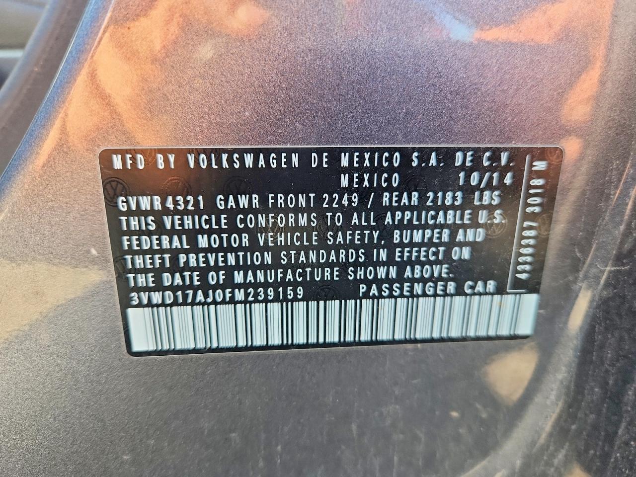 Volkswagen Jetta Se
