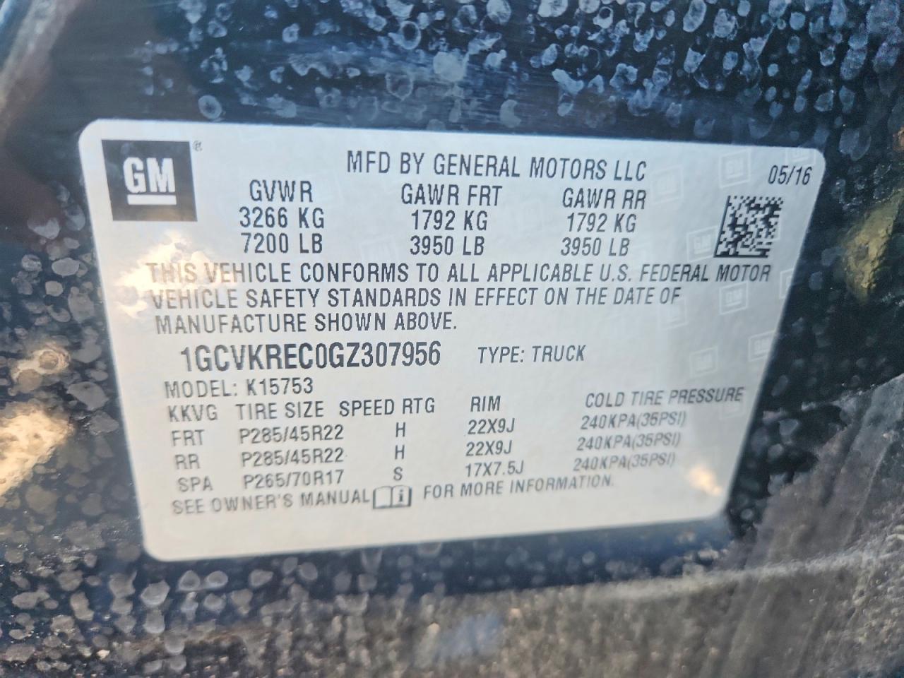 Chevrolet Silverado K1500 Lt