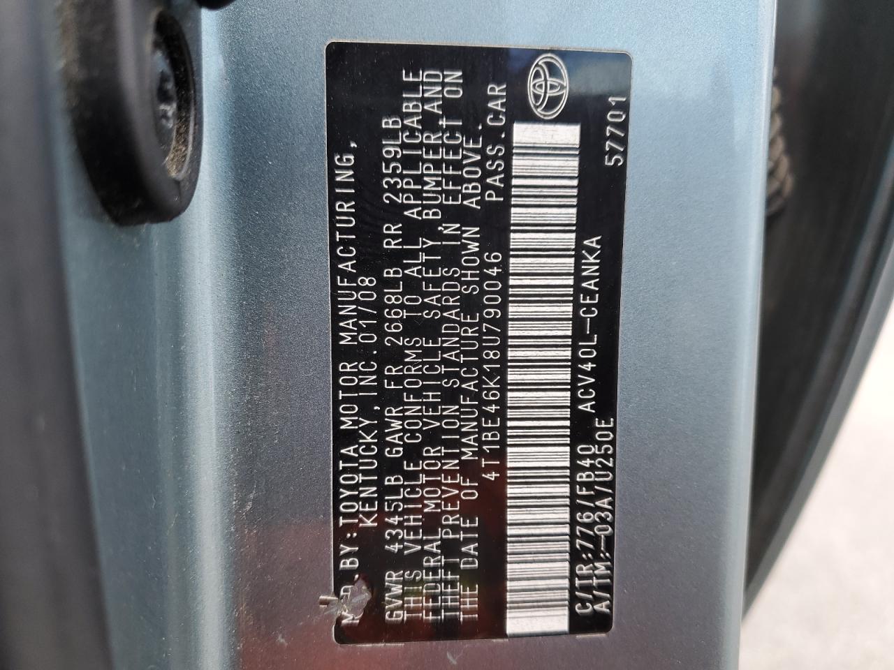 Toyota Camry Ce