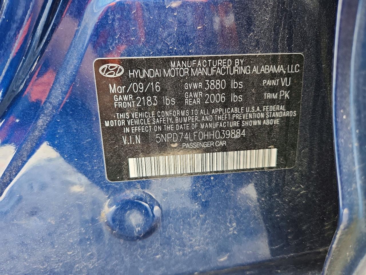 Hyundai ELANTRA Se