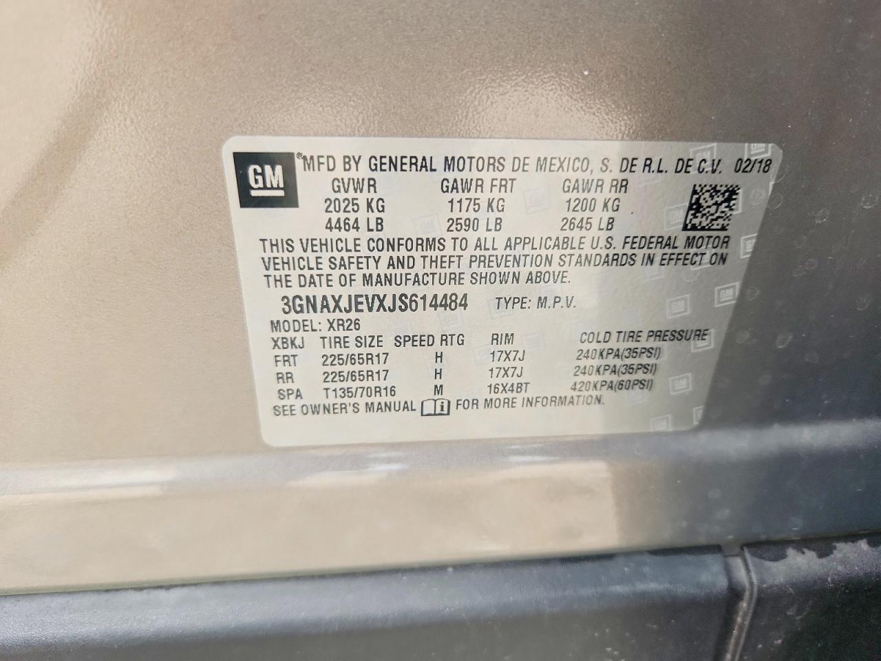 Chevrolet Equinox Lt