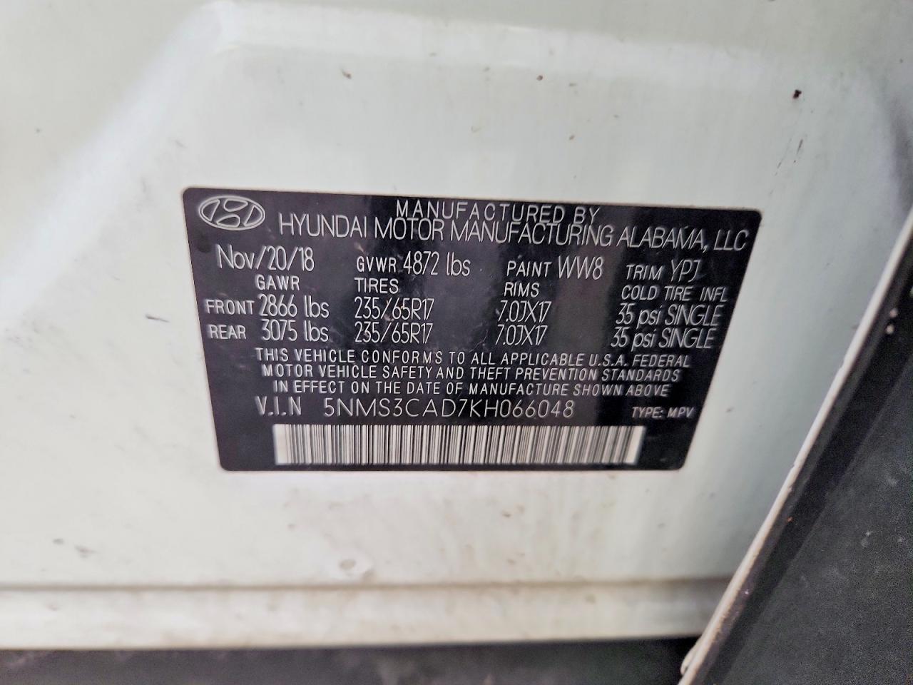 Hyundai SANTA FE Sel