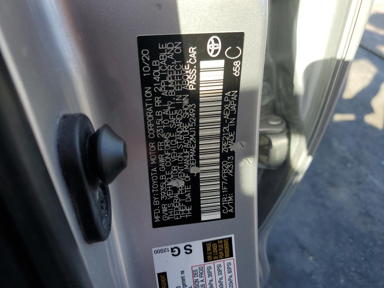 Toyota Corolla Le