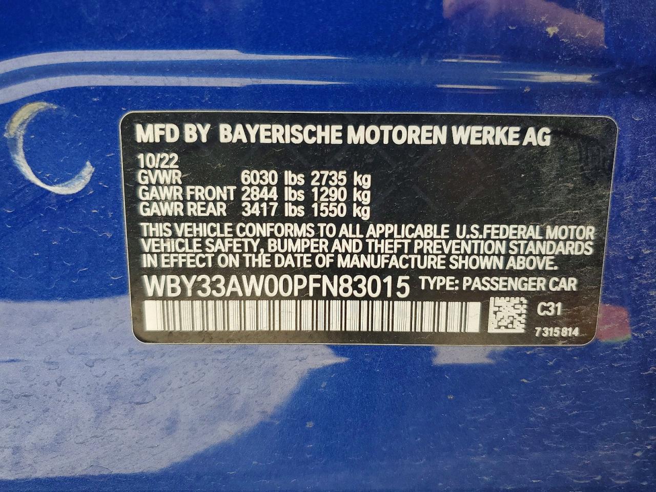 BMW i4 M50