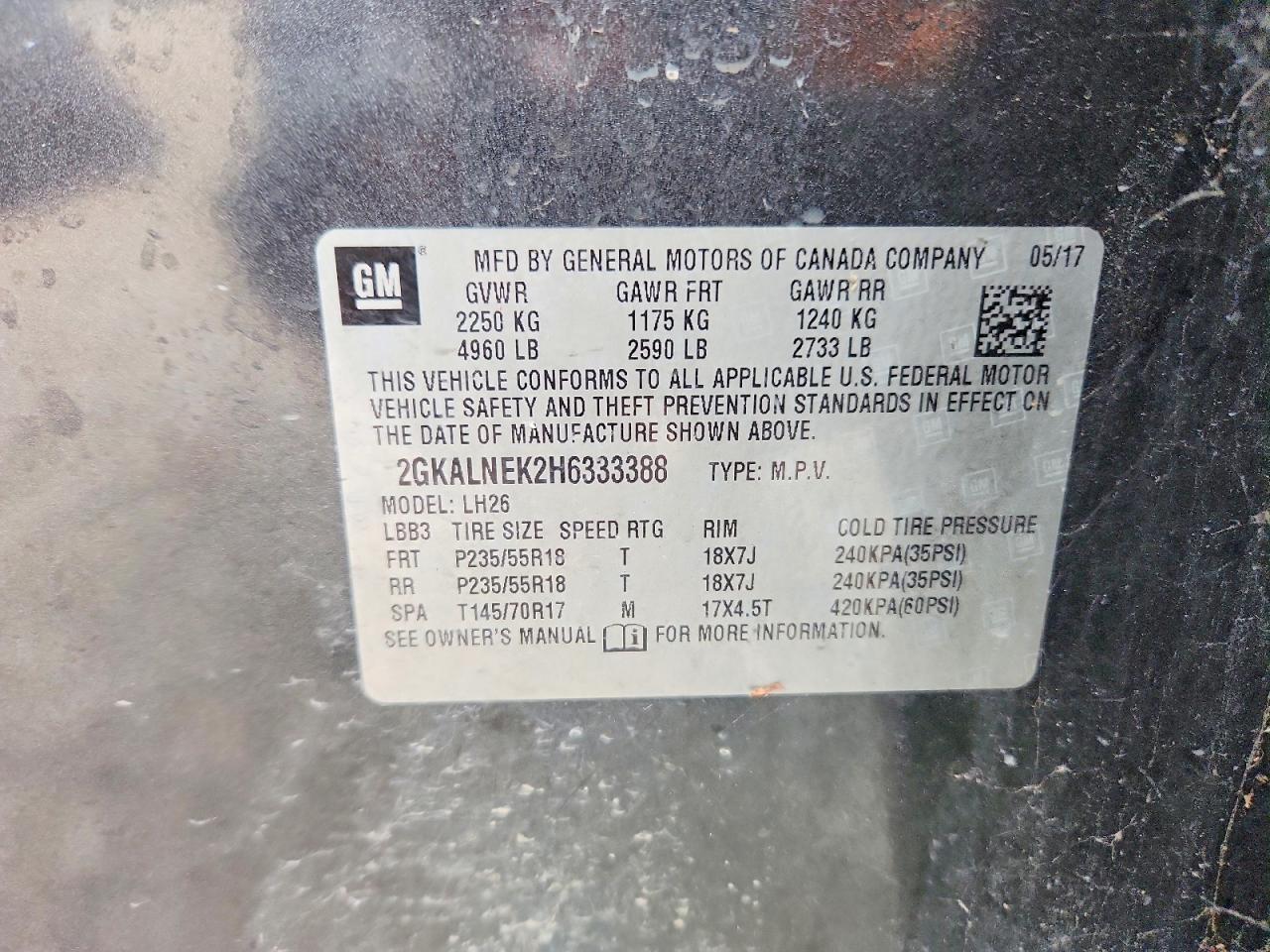 GMC Terrain Sle