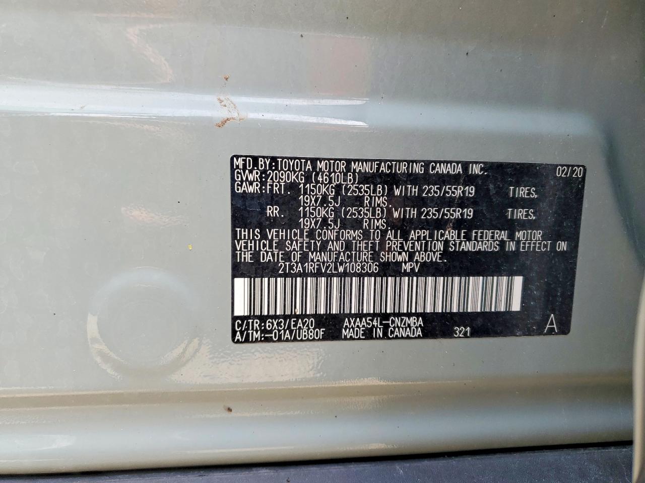 Toyota RAV4 Xle Premium
