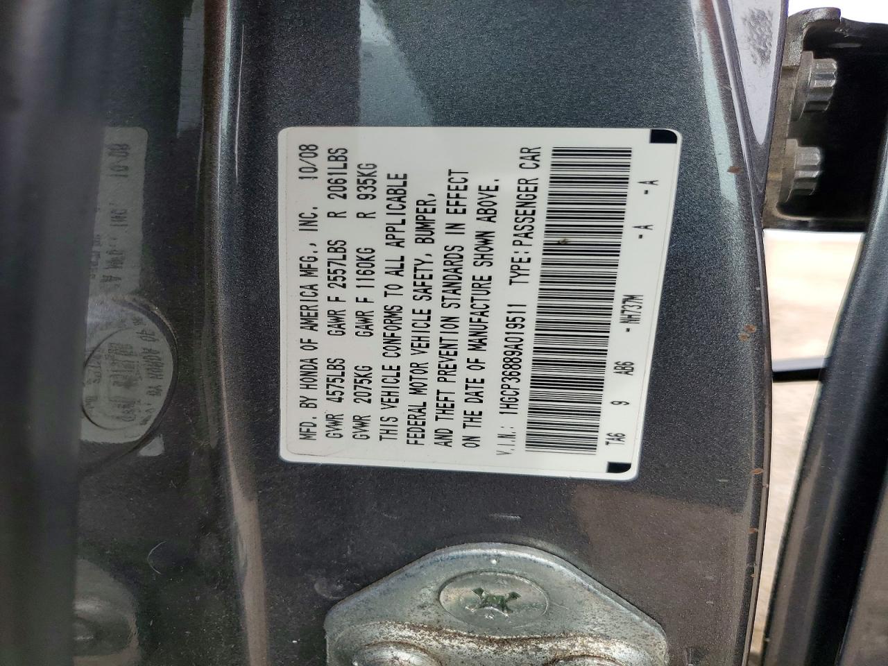 Honda Accord Exl
