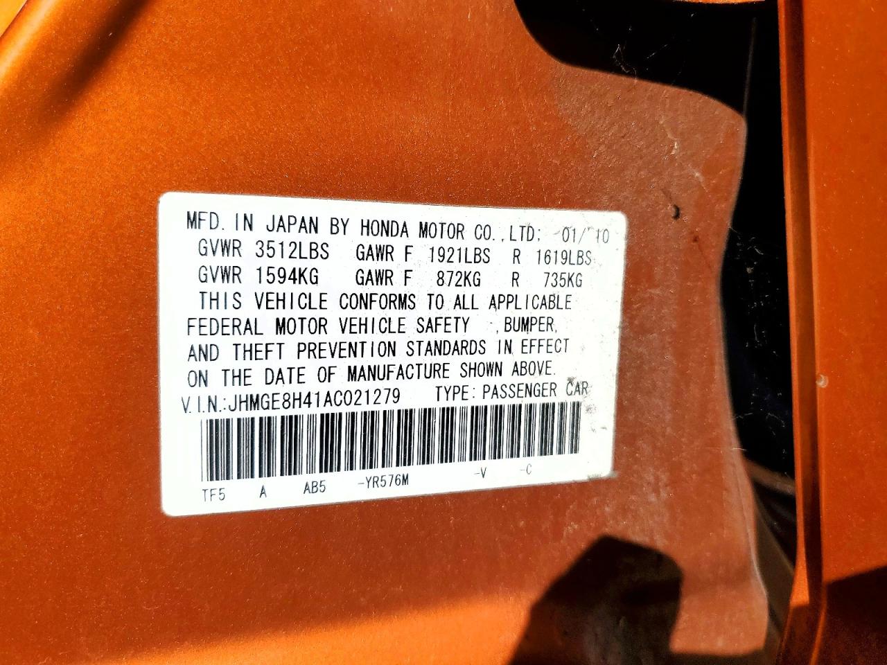 Honda Fit Sport
