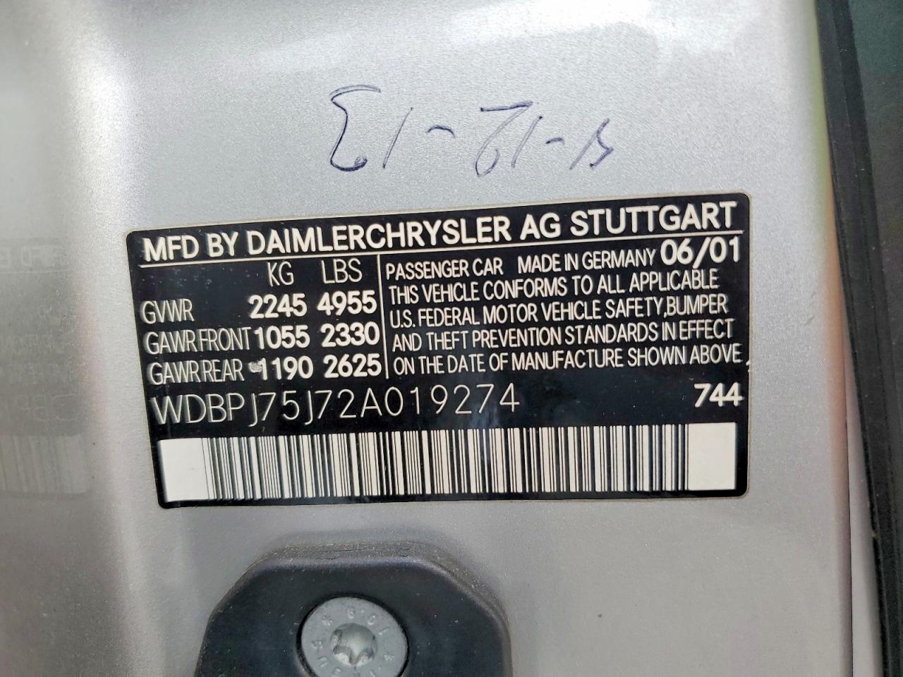 Mercedes-Benz C-Class 500