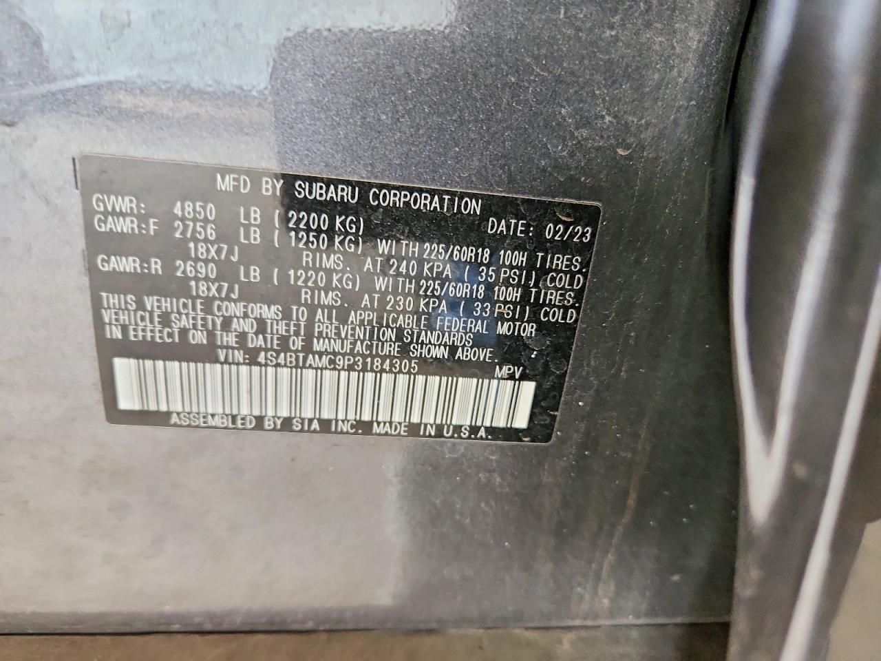 Subaru Outback Limited