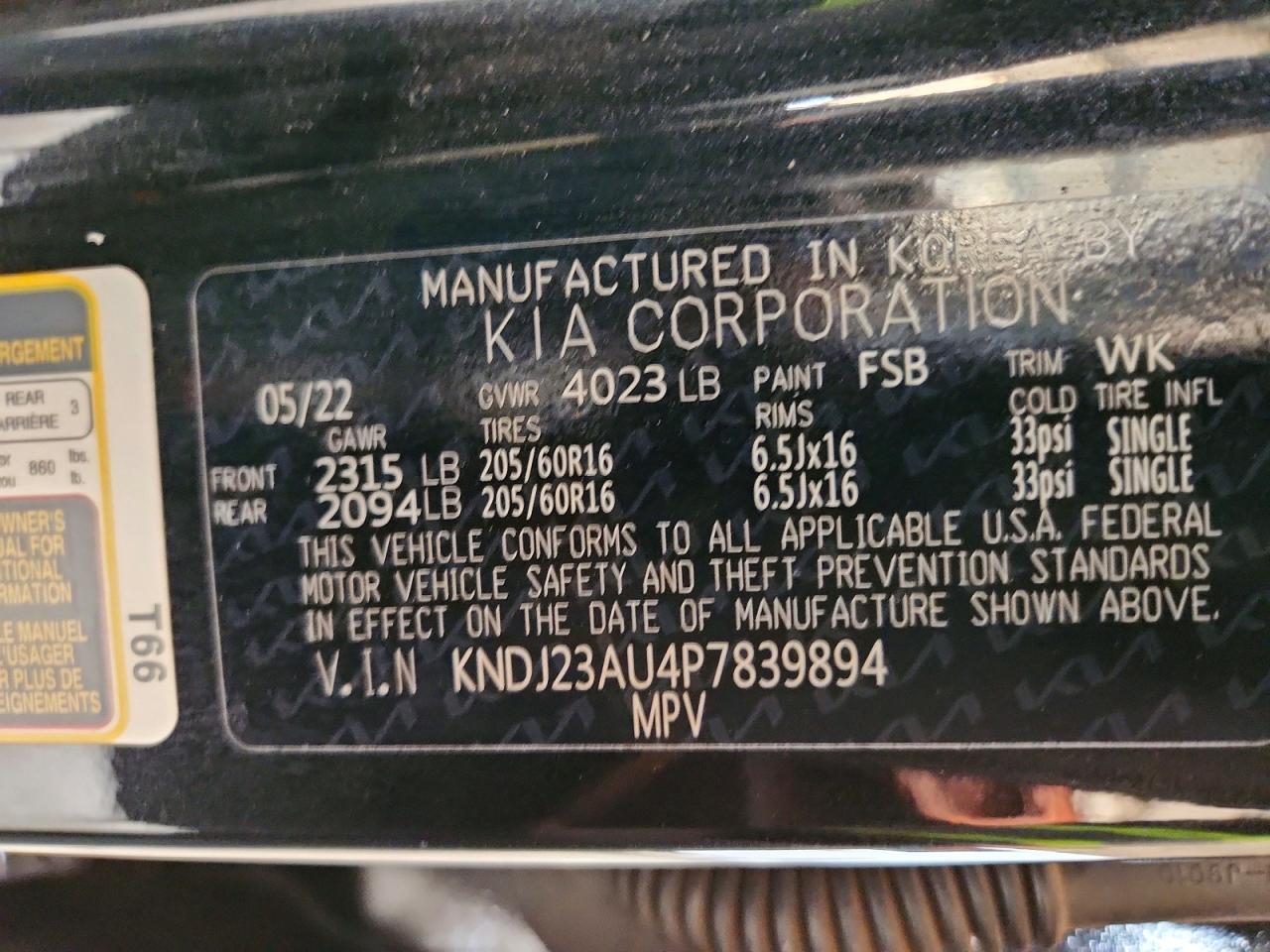 Kia Soul Lx