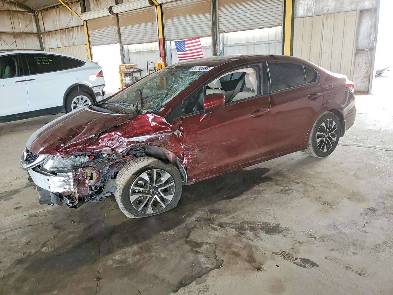 Salvage Honda Civic Image