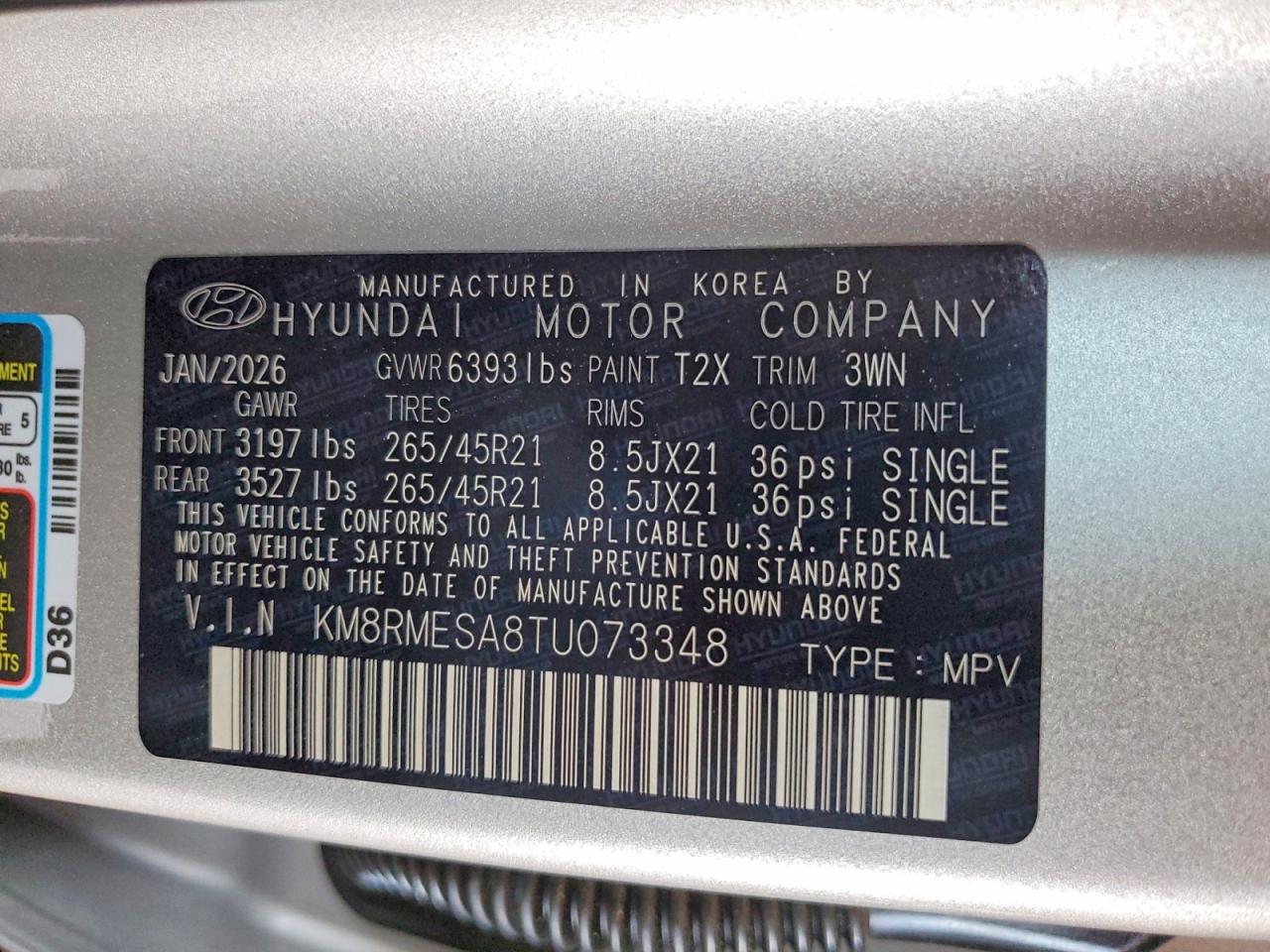 Hyundai PALISADE Calligraphy