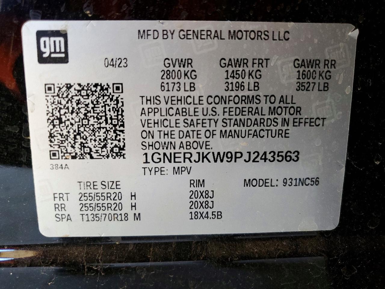 Chevrolet Traverse Rs