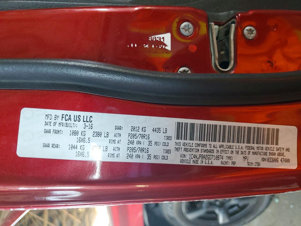 Jeep Patriot Sp Sport
